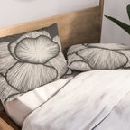 White Peony Pillow Sham Gallery Image 2
