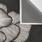 White Peony Wall Tapestry Gallery Image 3