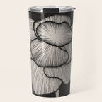 White Peony Travel Mug Gallery Image 1