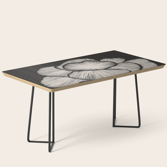 White Peony Coffee Table Gallery Image 1