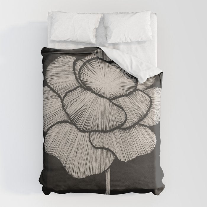 White Peony Duvet Cover Gallery Image 6