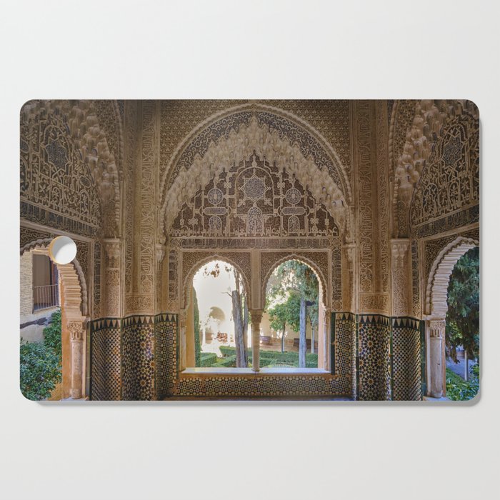 Lindaraja oriel. The Alhambra palace. Granada. Spain. Medium format, Film Cutting Board Gallery Image 1