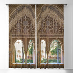 Lindaraja oriel. The Alhambra palace. Granada. Spain. Medium format, Film Window Curtain Gallery Image 5