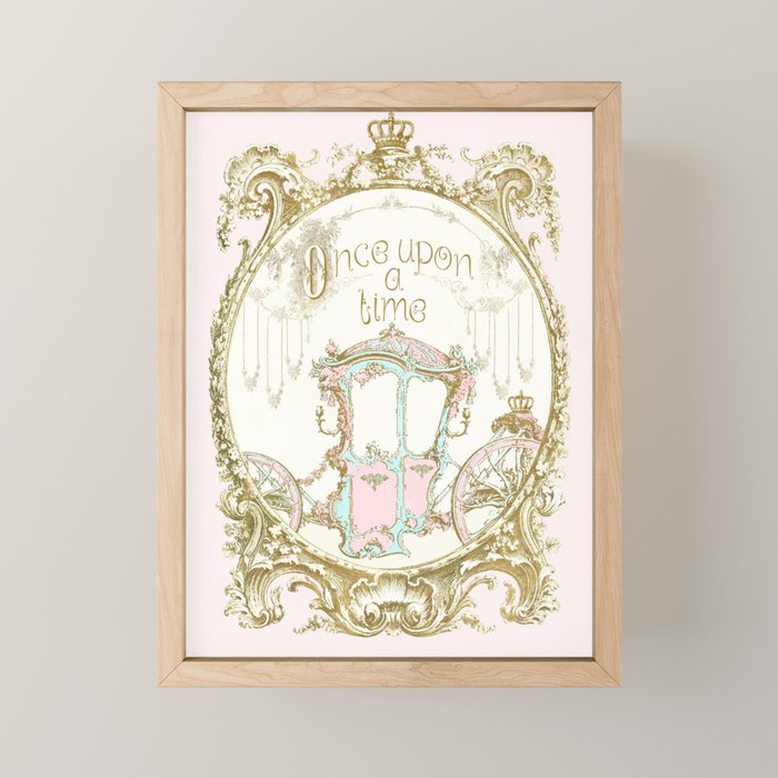 Once upon a time Mini Art Print Gallery Image 1