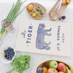 Smile Tiger, it's Summer Cutting Board Gallery Image 2