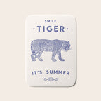 Smile Tiger, it's Summer Bath Mat Gallery Image 1