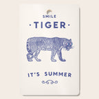 Smile Tiger, it's Summer Cutting Board Gallery Image 1