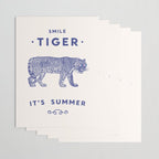 Smile Tiger, it's Summer Wrapping Paper Gallery Image 3