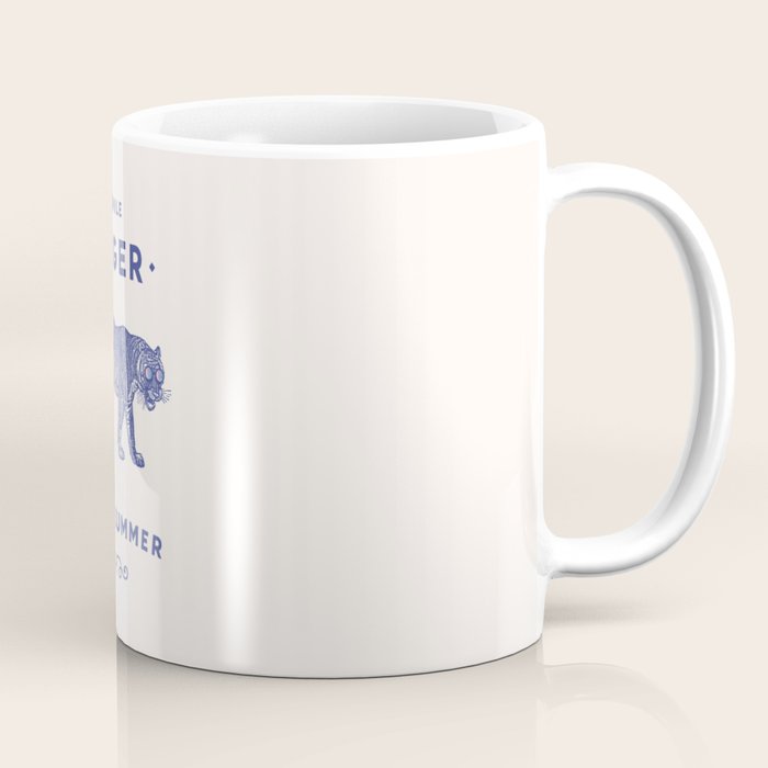 Smile Tiger, it's Summer Coffee Mug Gallery Image 1