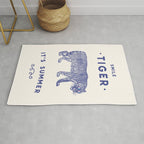 Smile Tiger, it's Summer Rug Gallery Image 1
