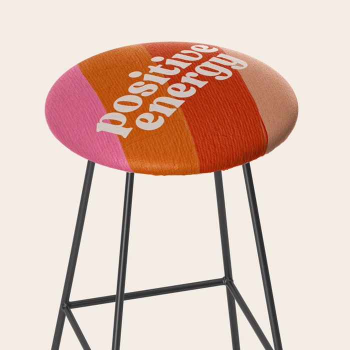 Positive Energy Sphere - Retro Stool Gallery Image 2