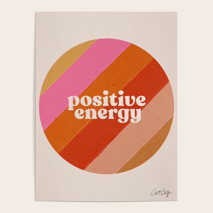Positive Energy Sphere - Retro Poster Gallery Image 4