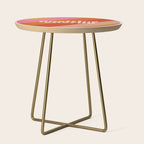 Positive Energy Sphere - Retro Side Table Gallery Image 1