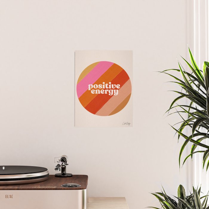 Positive Energy Sphere - Retro Poster Gallery Image 2