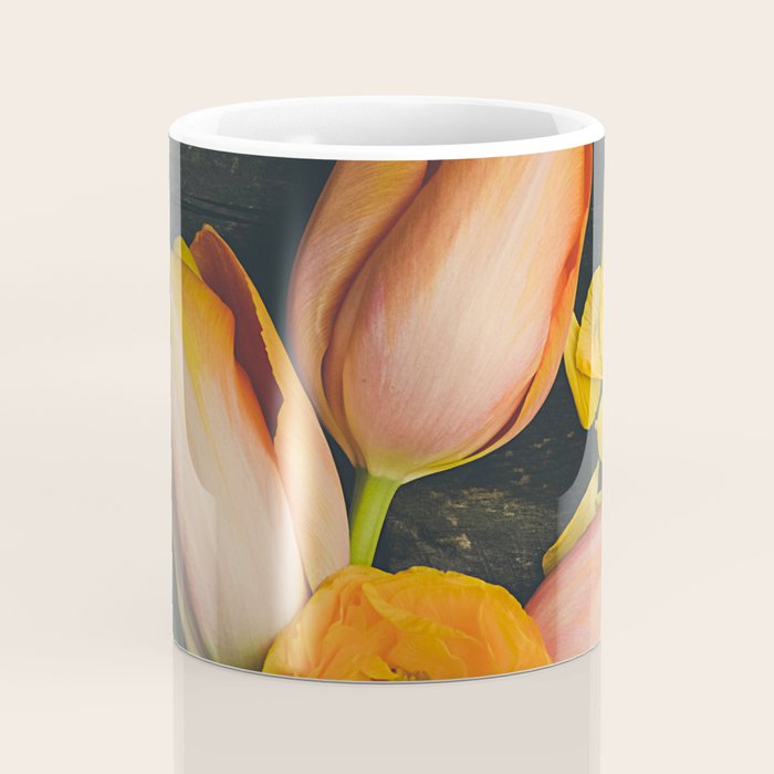 Spring Tulip Flowers Coffee Mug Gallery Image 4