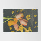 Spring Tulip Flowers Rug Gallery Image 2