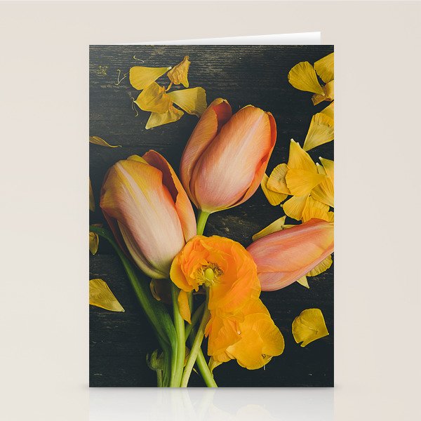 Spring Tulip Flowers Stationery Card Gallery Image 2