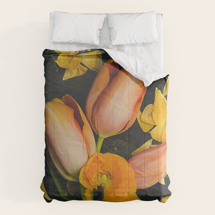 Spring Tulip Flowers Comforter Gallery Image 6