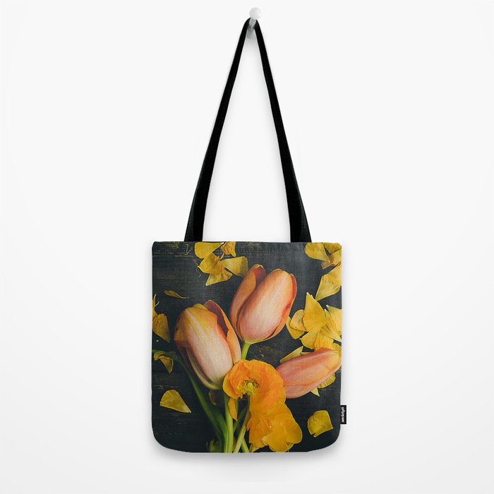 Spring Tulip Flowers Tote Bag Gallery Image 2