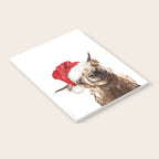 Christmas Highland Cow Notebook Gallery Image 2