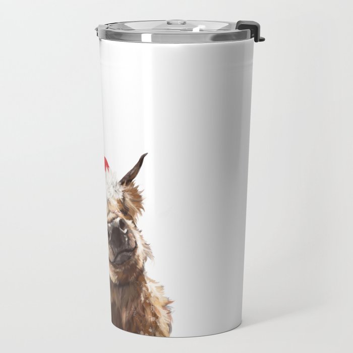 Christmas Highland Cow Travel Mug Gallery Image 2