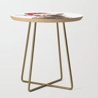 Christmas Highland Cow Side Table Gallery Image 1