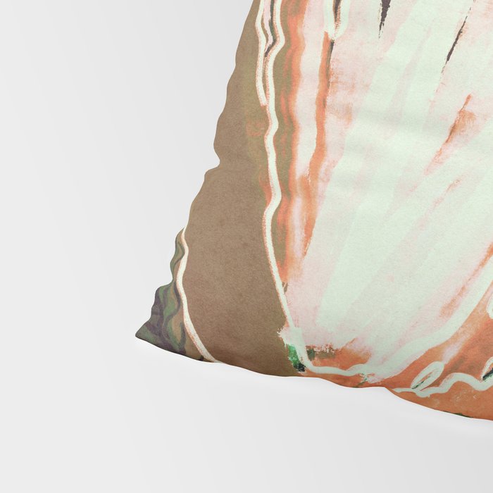Magic Wildflowers / Orange Pillow Sham Gallery Image 4