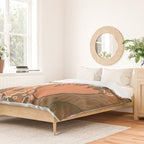 Magic Wildflowers / Orange Duvet Cover Gallery Image 2