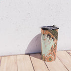 Magic Wildflowers / Orange Travel Mug Gallery Image 4
