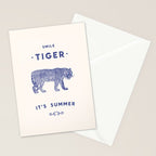 Smile Tiger, it's Summer Stationery Card Gallery Image 2