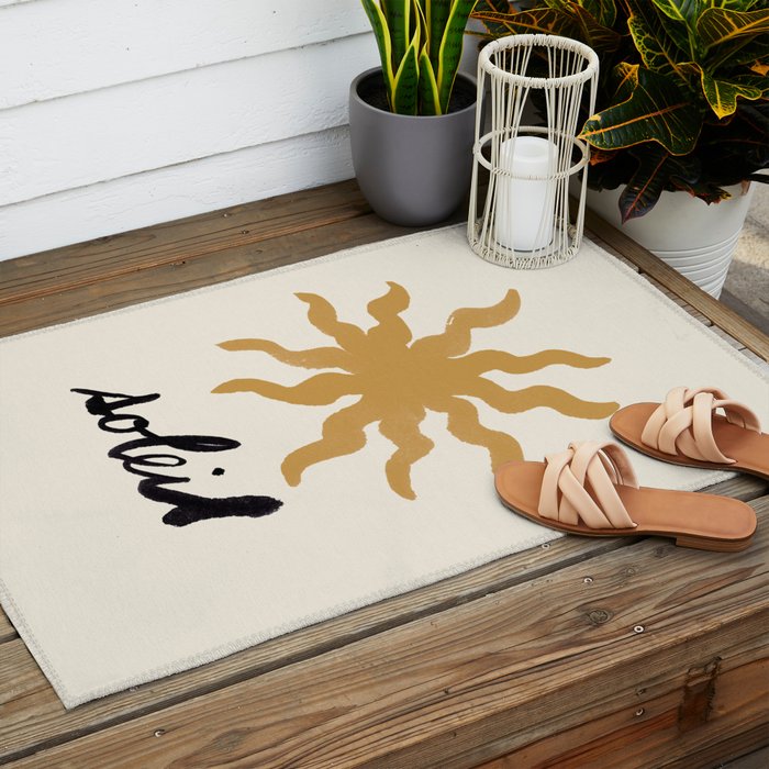 Soleil Outdoor Rug Gallery Image 2