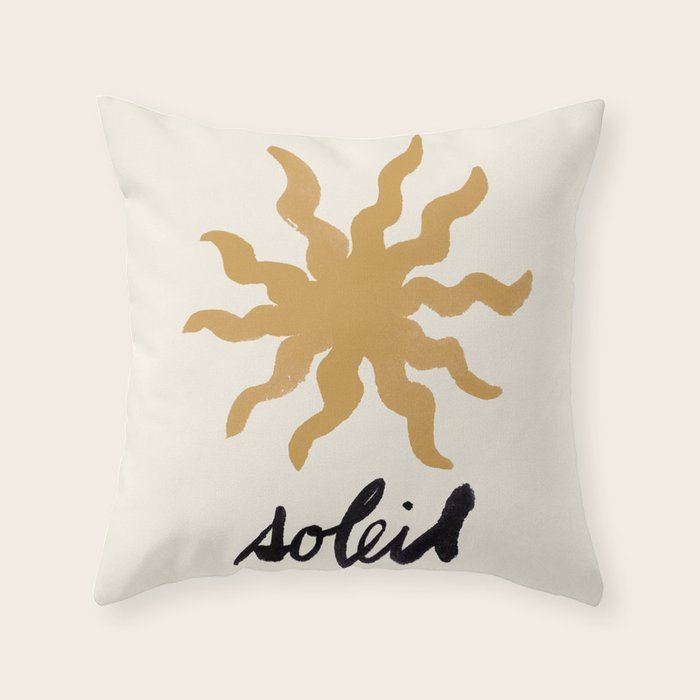Soleil Throw Pillow Gallery Image 1