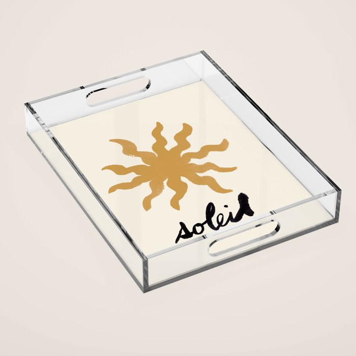 Soleil Acrylic Tray Gallery Image 1