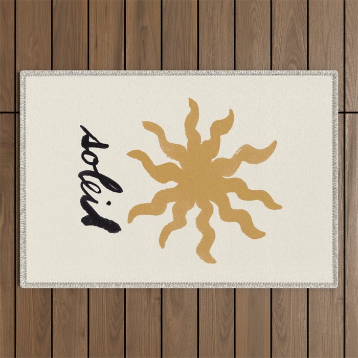 Soleil Outdoor Rug Gallery Image 1