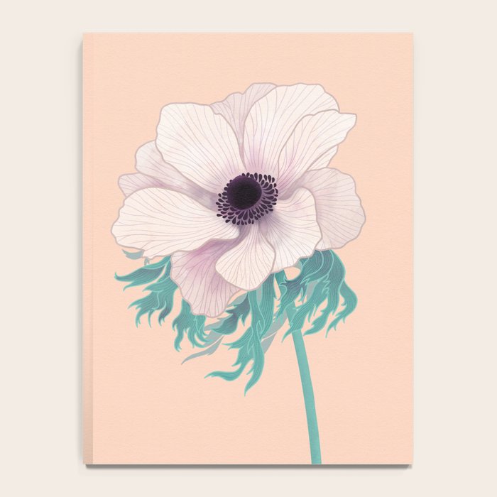 Anemone Flower Notebook Gallery Image 4