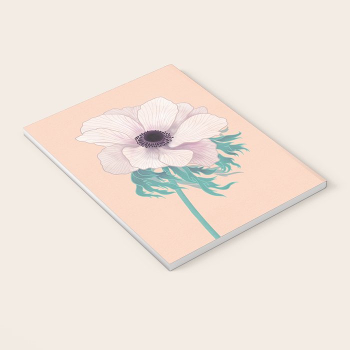 Anemone Flower Notebook Gallery Image 3