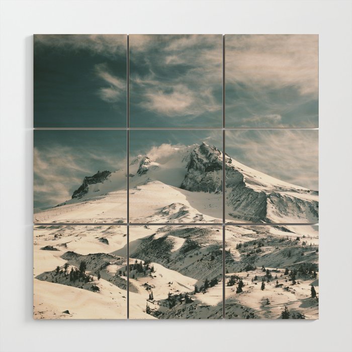 Mount Hood II Wood Wall Art Gallery Image 1