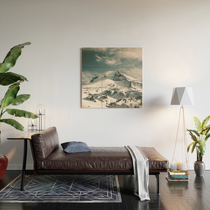 Mount Hood II Wood Wall Art Gallery Image 2