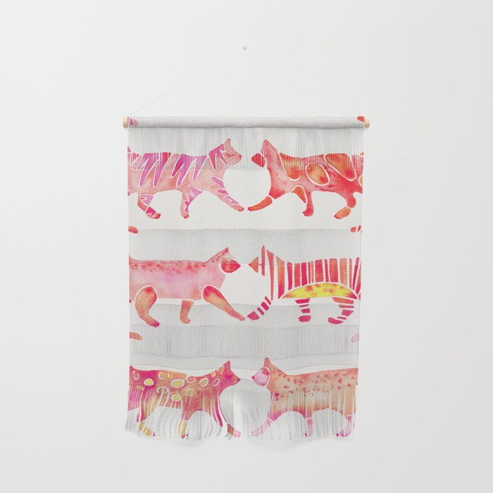 Cat Collection - Pink Palette Wall Hanging Gallery Image 1