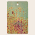 Pretty Green Abstract Texture II Cutting Board Gallery Image 1
