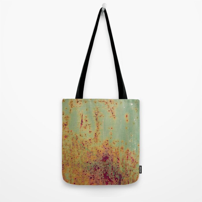 Pretty Green Abstract Texture II Tote Bag Gallery Image 2