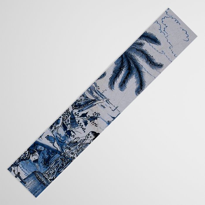 17th Century Delftware Chinoiserie Table Runner Gallery Image 3