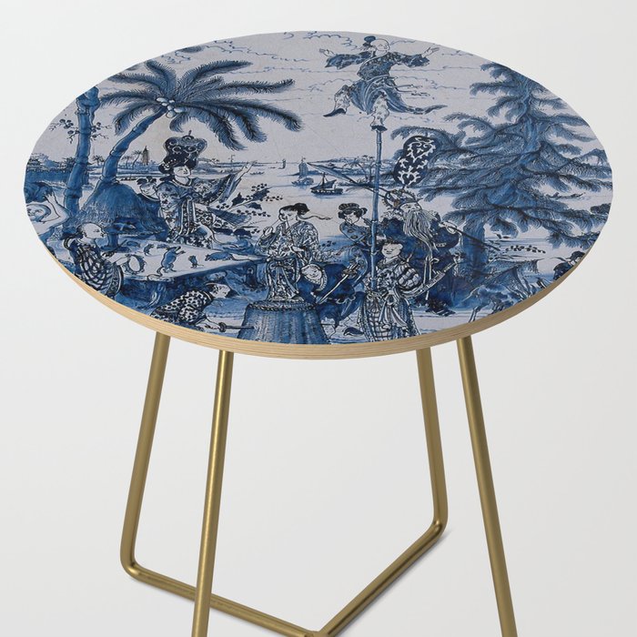 17th Century Delftware Chinoiserie Side Table Gallery Image 2
