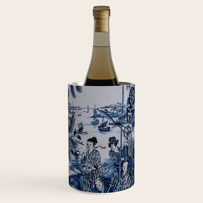 17th Century Delftware Chinoiserie Wine Chiller Gallery Image 1