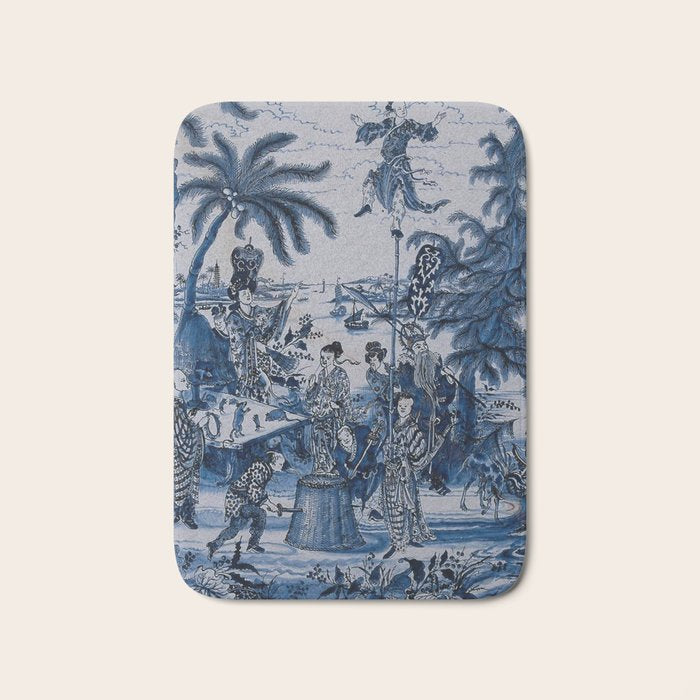17th Century Delftware Chinoiserie Bath Mat Gallery Image 1