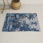 17th Century Delftware Chinoiserie Rug Gallery Image 1