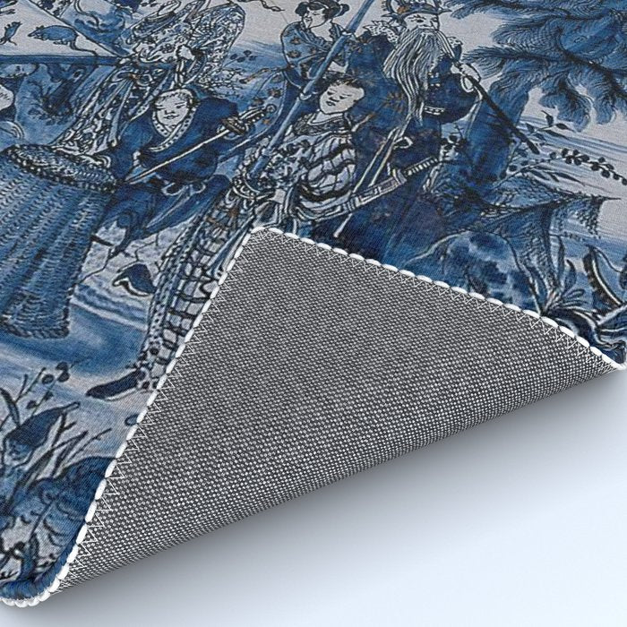 17th Century Delftware Chinoiserie Rug Gallery Image 4