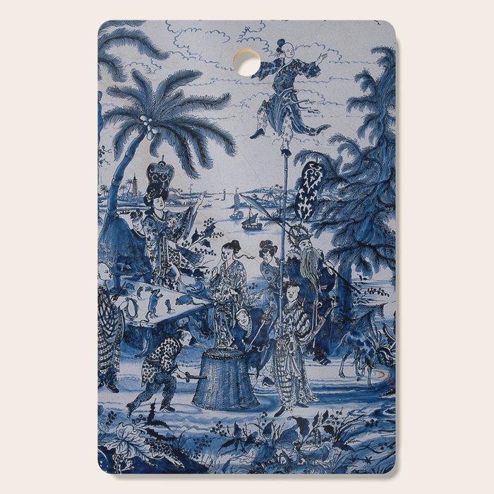 17th Century Delftware Chinoiserie Cutting Board Gallery Image 1