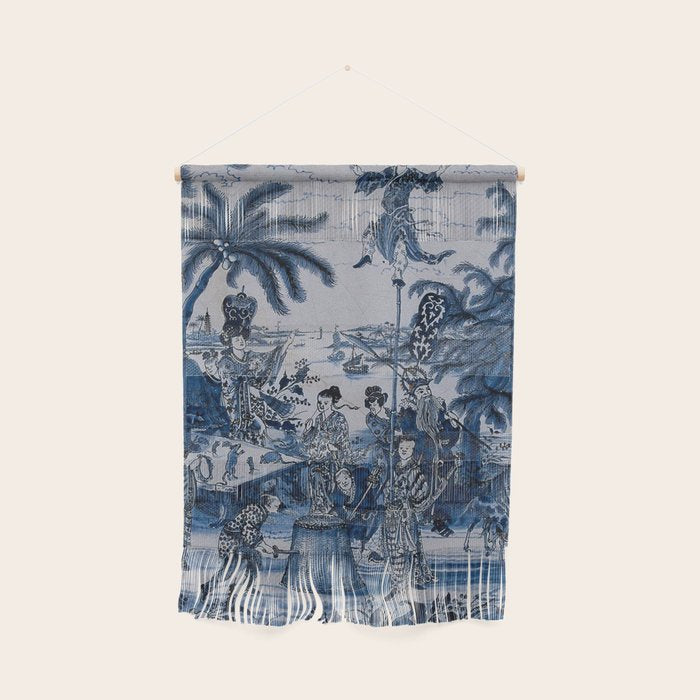 17th Century Delftware Chinoiserie Wall Hanging Gallery Image 1
