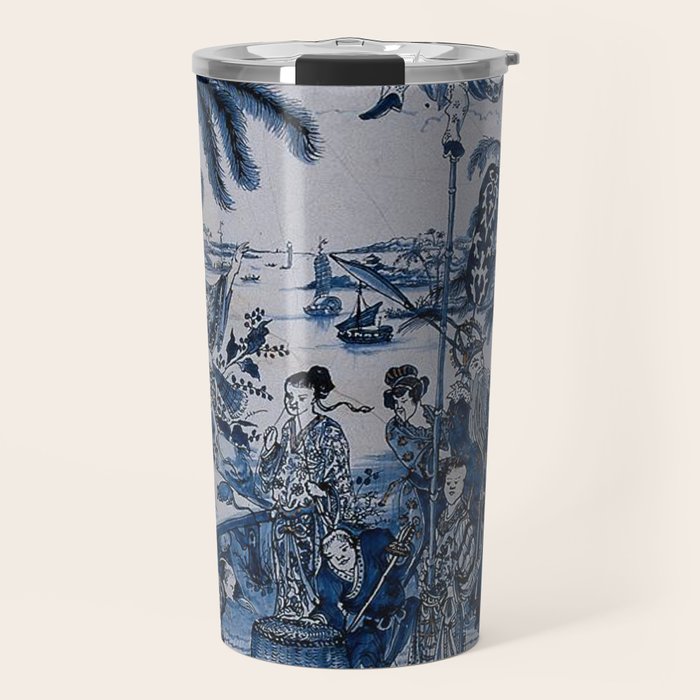 17th Century Delftware Chinoiserie Travel Mug Gallery Image 1